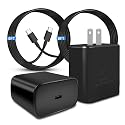 POANW 2Pack 45W USB C Super Fast Phone Charger, Compatible with Samsung GalaxyS25 Ultra/S25+/S25/S24/S23 Ultra/S23+/S22 Ultra/S22/S21 Ultra/S20