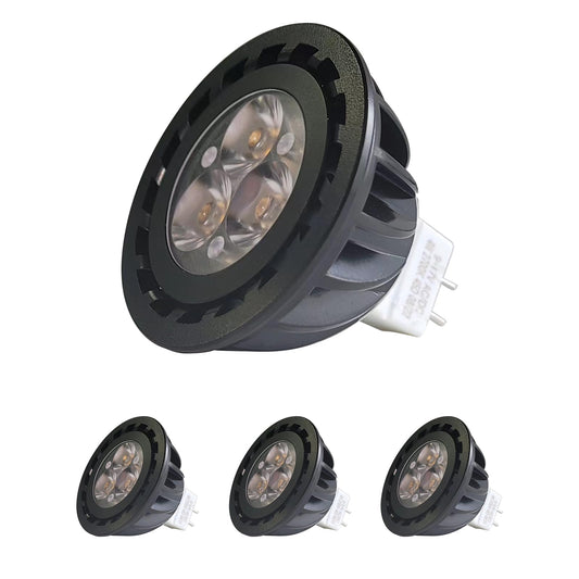 MALORY Upgraded Landscape Light MR16 Bulbs 4Pack, 5W GU5.3 LED