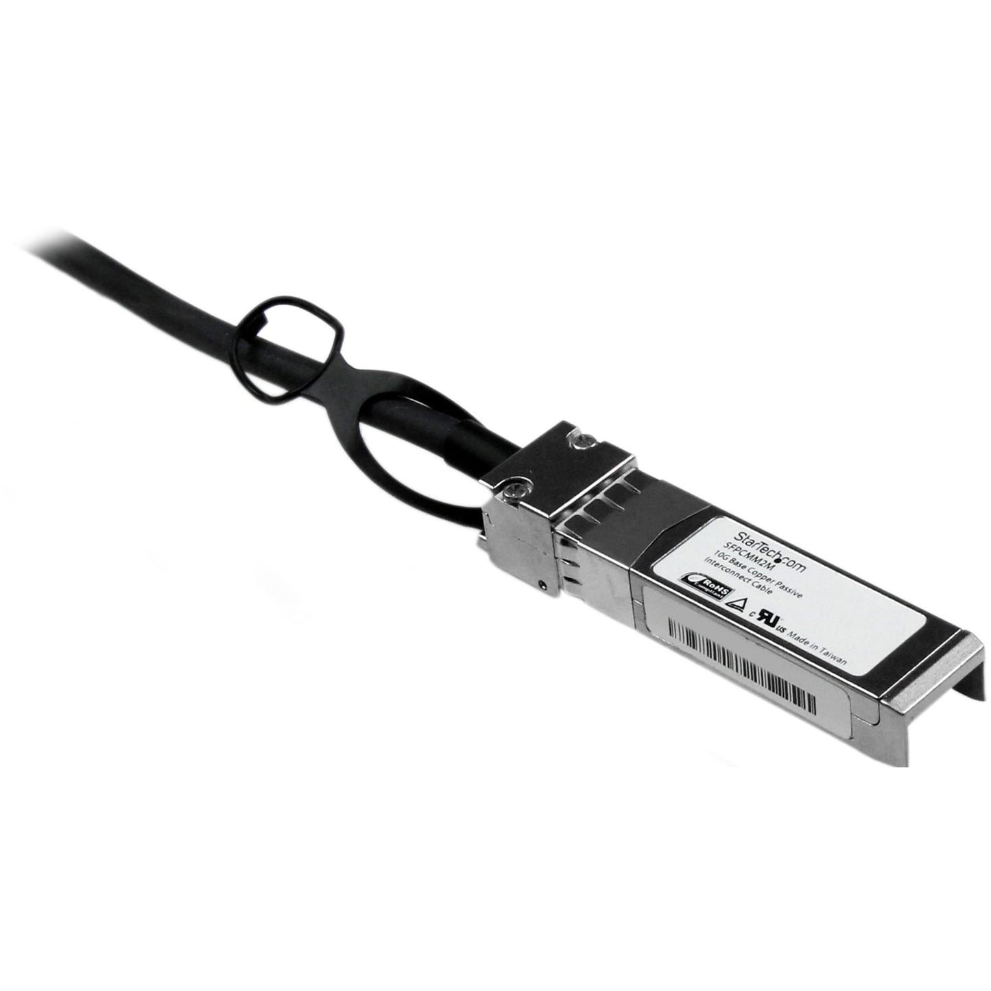 StarTech.com Cisco SFP-H10GB-CU2M Compatible 2m 10G SFP+ to SFP+ Direct Attach Cable Twinax - 10GbE SFP+ Copper DAC 10 Gbps Low Power Passive