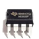 Juried Engineering NE5532P NE5532 Dual Low-Noise High-Speed Audio Operational Amplifier Op Amp Breadboard-Friendly IC DIP-8 (Pack of 5)