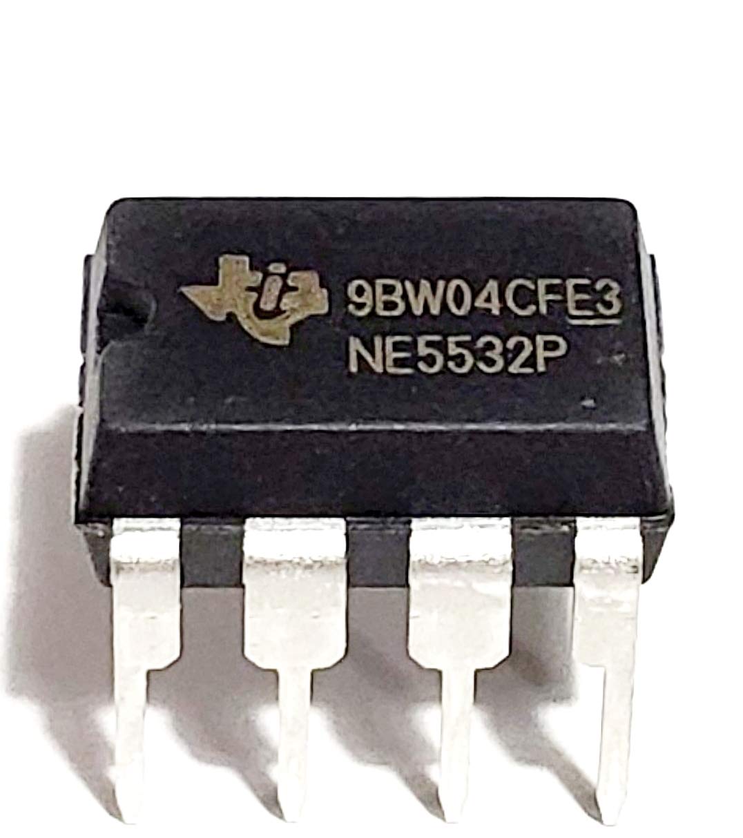 Juried Engineering NE5532P NE5532 Dual Low-Noise High-Speed Audio Operational Amplifier Op Amp Breadboard-Friendly IC DIP-8 (Pack of 5)