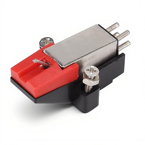 ASHATA Turntable Replacement Needle, Record Player, Record Magnetic Stereo Double Record Player Needle Phonograph ,Precision Magnetic Head,Pure Sound
