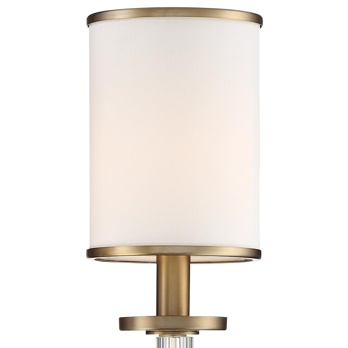 Crystorama Hatfield 2 Light Vibrant Gold Sconce