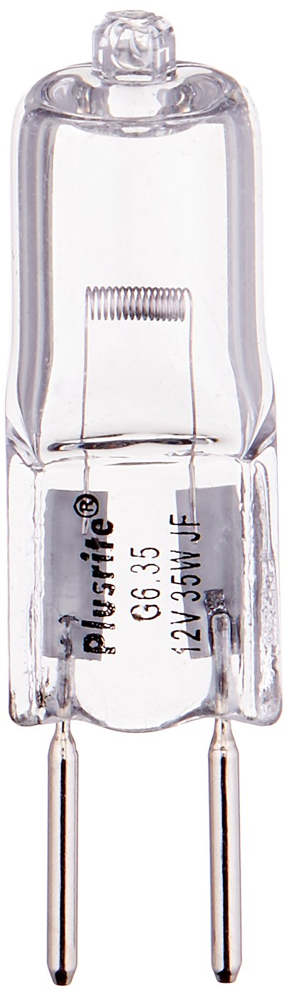 Plusrite 3305 03305 - Jc35/CL/G6.35 Bi Pin Base Single Ended Halogen Light Bulb,