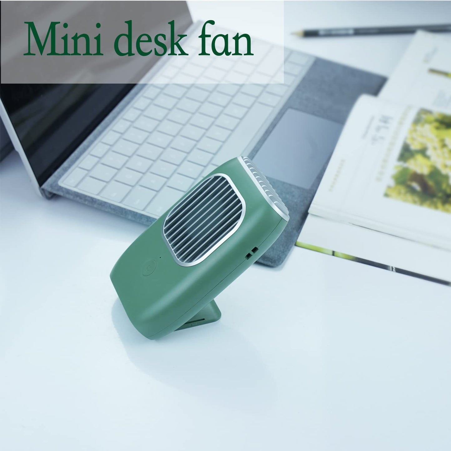 Oirznnd Necklace fan Hands free Personal Fan, Rechargeable Battery Operated Portable Hanging Neck fan with an Adjustable Lanyard for Women Kids Girls