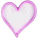 Northlight LED Heart Neon Lighted Wall Art - 13.5" - Pink