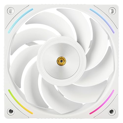 Thermalright TL-K12RW 120mm CPU Cooler Fan, Computer Case Cooler, 4PIN PWM Control, 2150RPM Speed,Reverse Outlet PC Performance Fan for S-FDB