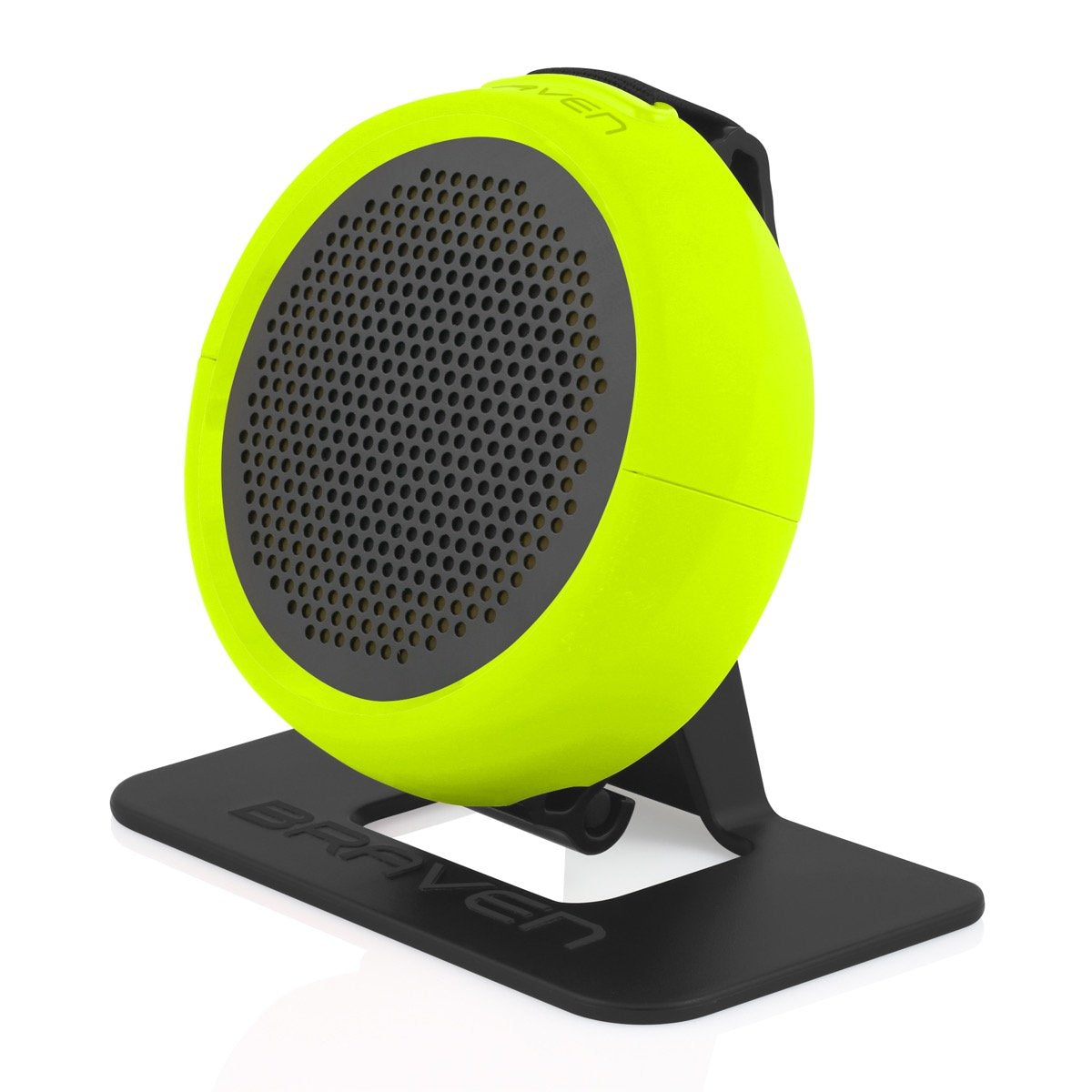 Braven 105 Wireless Portable Bluetooth Speaker [Waterproof][Outdoor][8 Hour Playtime] with Action Mount/Stand - Electric