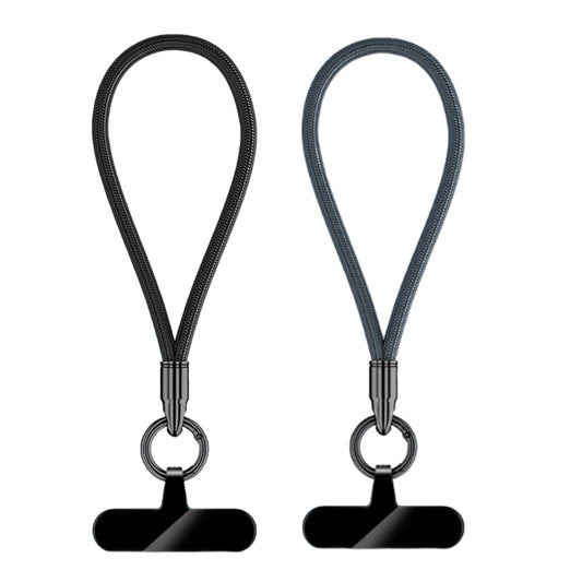 ZvveIIa Phone Wrist Strap 2 Pack, Braided Anti-Drop Cell Phone Lanyard with Connector Tab, Universal Detachable Phone Strap, Security Anti-Theft