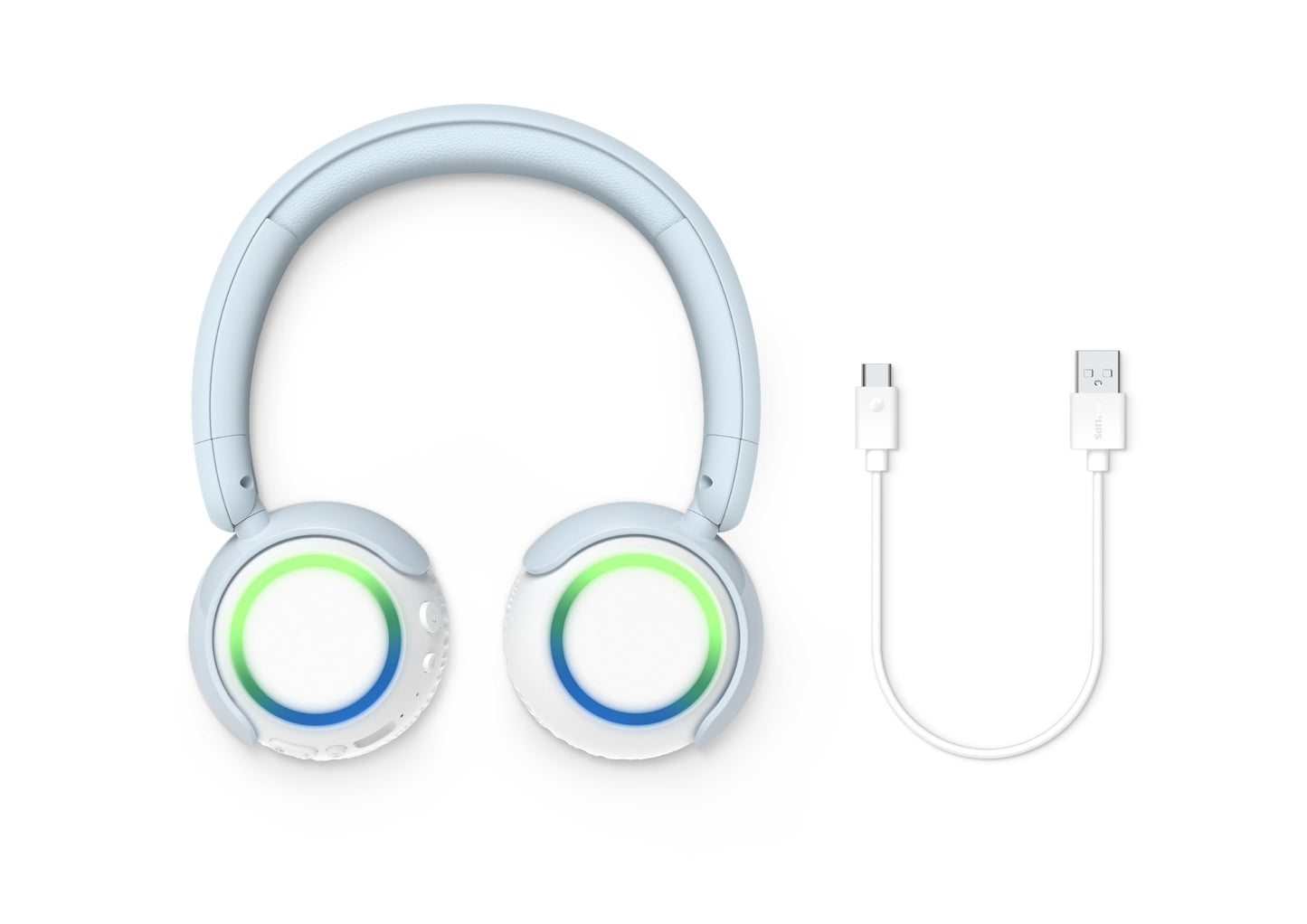 Philips K4200 Wireless Headphones for School, Kids Headphones with Cord, Customizable Ear Cups, Durable and Foldable, Ultra Lightweight, Built-in…