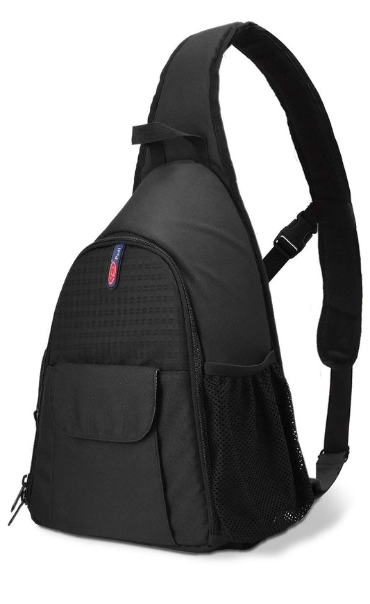 BPAULL DSLR Camera Bag Waterproof Camera Sling Backpack with Rain Cover Outdoor Travel Backpack Camera Bag Case for Laptop Canon Nikon Sony Pentax