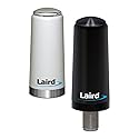 Laird Technologies - TRA6927M3NBN-001-4G/3G Multiband Phantom Antenna, 698-960MHz, 1700-2700MHz, Black, NMO Mount, No Ground Plane