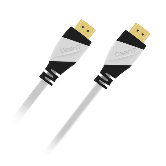 15 Ft HDMI Cable, GearIT 10-Pack Pro Series HDMI 2.0 Cable 15 Feet High Speed Ethernet Support 4K 60Hz / 1440P 144hz Resolution in 3D Video and 3D