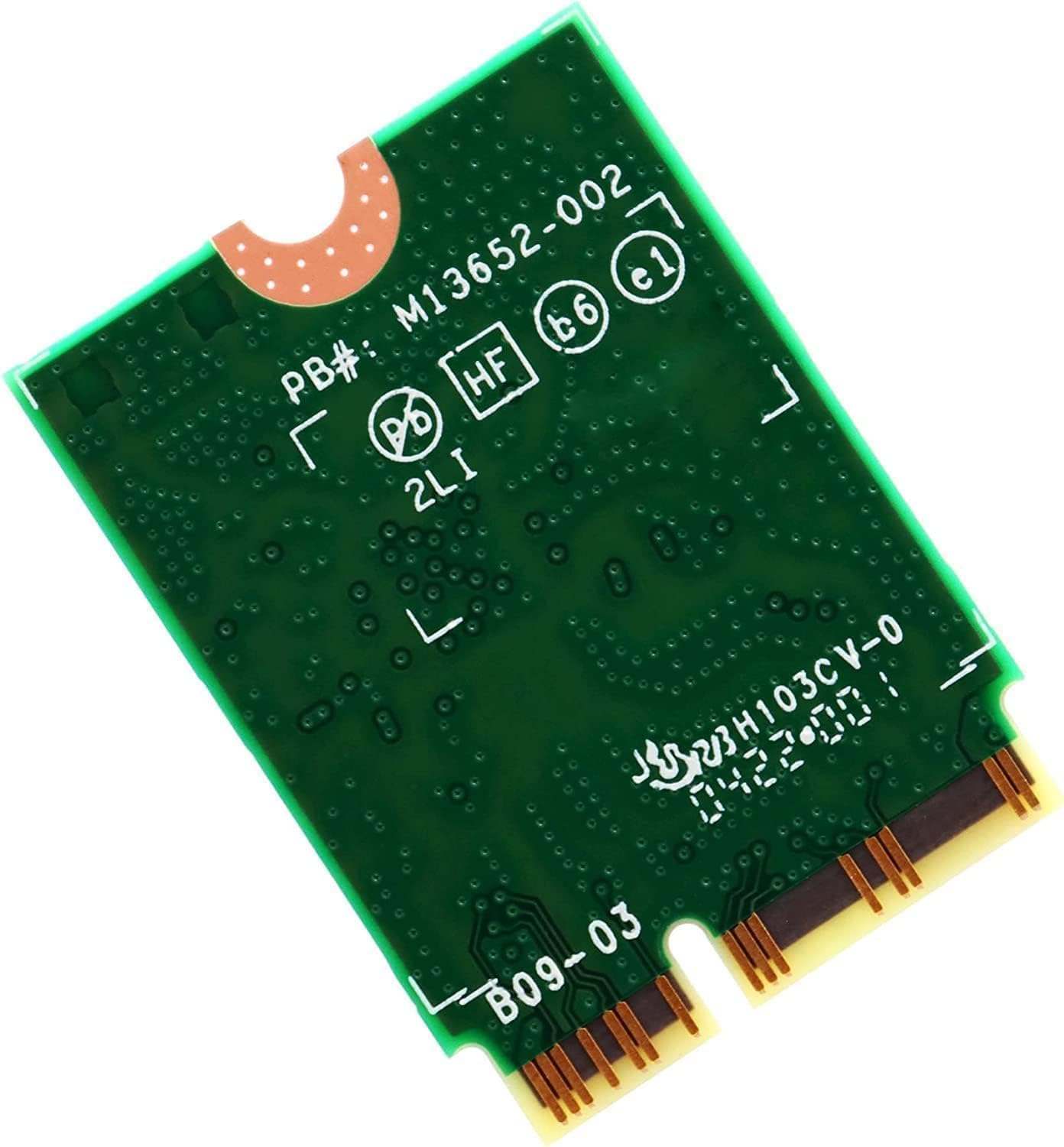 WiFi 6E Adapter for Intel AX211 | Tri-Band, Up to 2.4 Gbps | CNVio2 M.2 | Bluetooth 5.3 Support | Requires Intel 11th Gen and Above CPUs, Windows