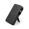 Anker MagGo Power Bank, Qi2 Certified 15W Ultra-Fast MagSafe-Compatible Portable Charger, 10,000mAh Battery Pack with Smart Display and Foldable