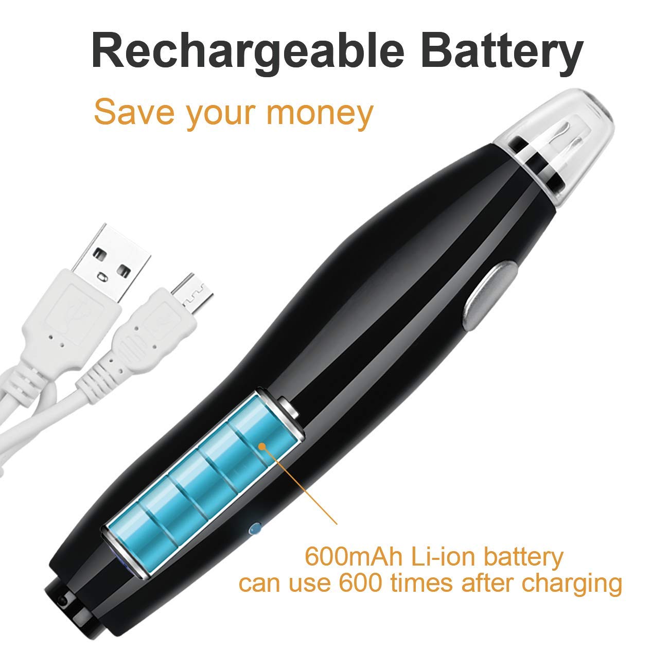AFMAT Electric Eraser for Artists, Rechargeable Electric Eraser Kit, 140 Refills for Drafting, Electric Pencil Eraser - Battery Operated for Drawing