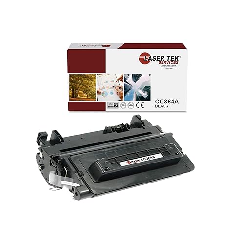 Laser Tek Services Compatible Toner Cartridge Replacement for HP 64A CC364A Works with HP LaserJet P4014dn P4014n P4015dn Printers (Black, 1 Pack)