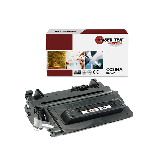 Laser Tek Services Compatible Toner Cartridge Replacement for HP 64A CC364A Works with HP LaserJet P4014dn P4014n P4015dn Printers (Black, 1 Pack)