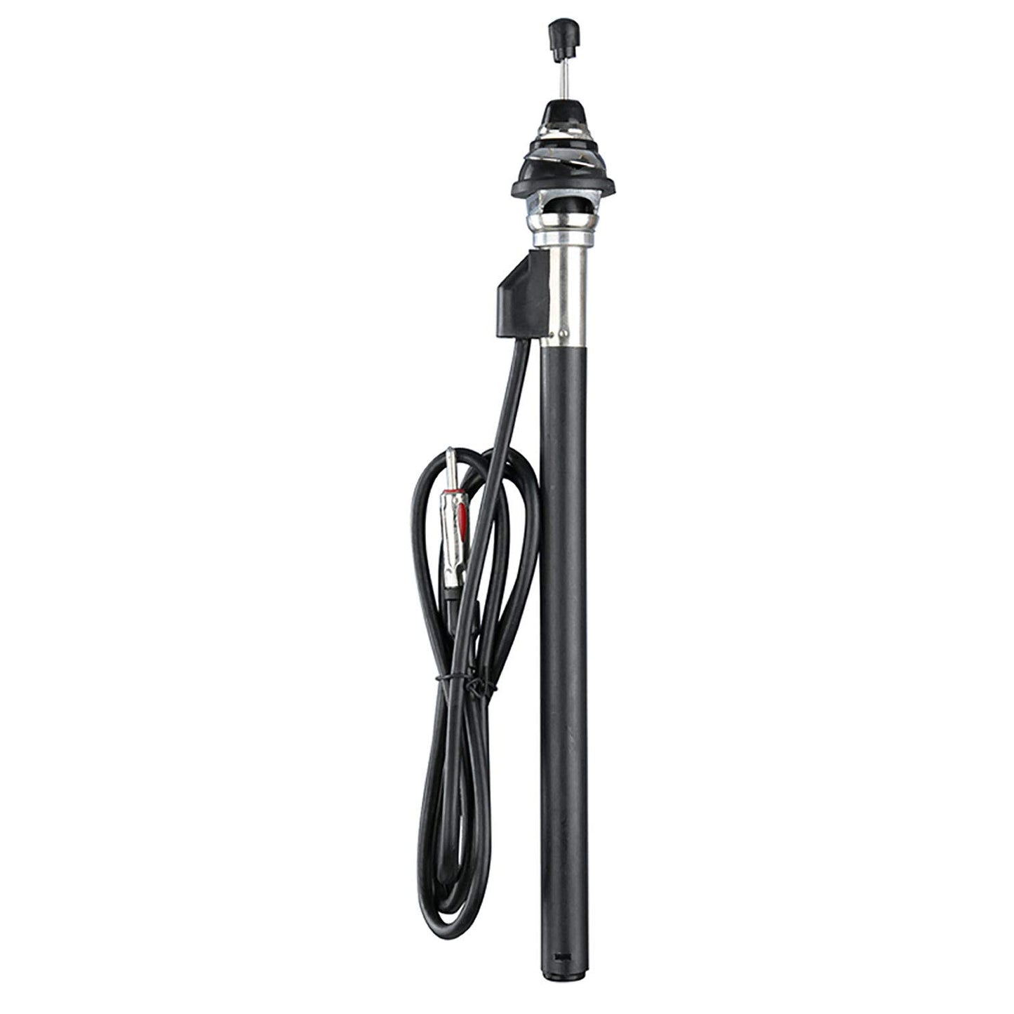 Metra 44-UL09 Universal Retractable Top-Mount Antenna, Black