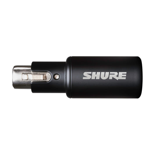 Shure MVX2U Gen 2 XLR-to-USB-C Digital Audio Interface, Apple MFi Certified, Portable Setup for Audio Processing, Noise-Free Recording Between XLR and