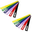 Seismic Audio - SA-V8LCR6-2Pack - Two Pack of Colored Cable Strap Ties - 8 Inches - (Packs of 6)