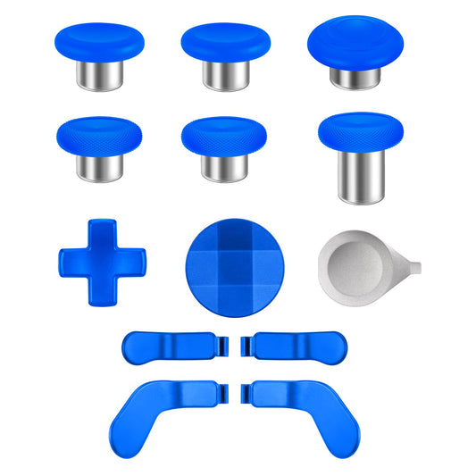 13 in 1 Magnetic Thumbsticks Analog Sticks Replacement Joystick Parts Repair Accessories Kit Component Set with 4 Paddles, 2 D-Pads, 1 Tool for Xbox