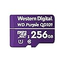 Western Digital WD Purple SC QD101 256GB Smart Video Surveillance microSDXC Card, Ultra Endurance Up to 128 TBW