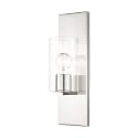 Livex Lighting 1 Light Brushed Nickel Wall Sconce