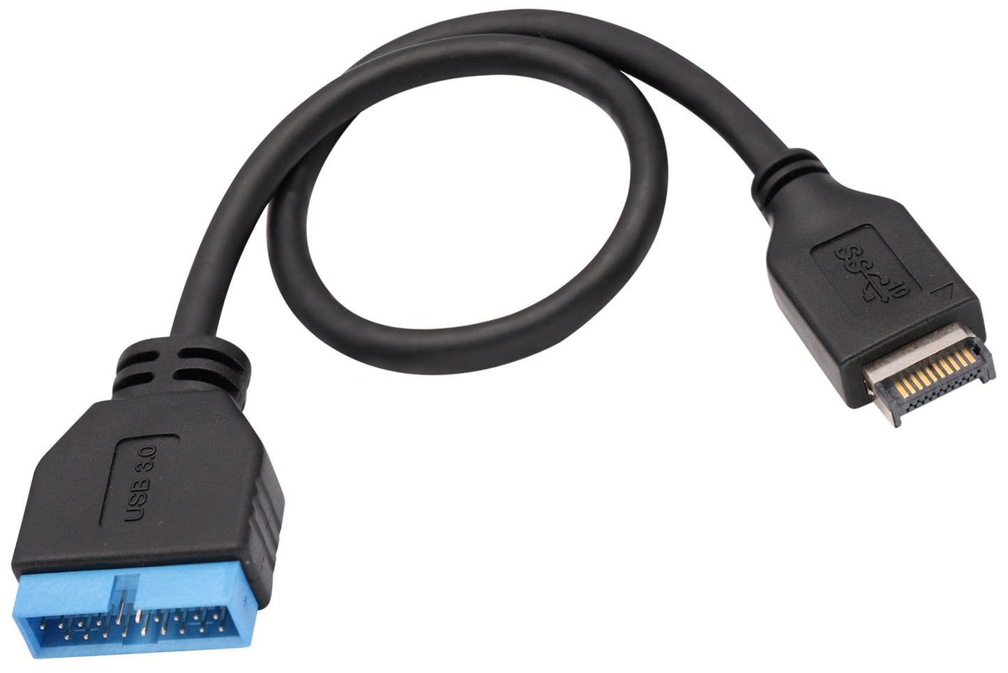zdyCGTime USB 3.1 Front Panel Header to USB 3.0 20Pin Header Motherboard Extension Cable Adapter,Compatible with ASUS/Strix