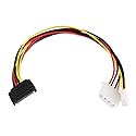 Monoprice 7642 12inch SATA 15pin Male to 4pin Molex and 4pin Power Cable