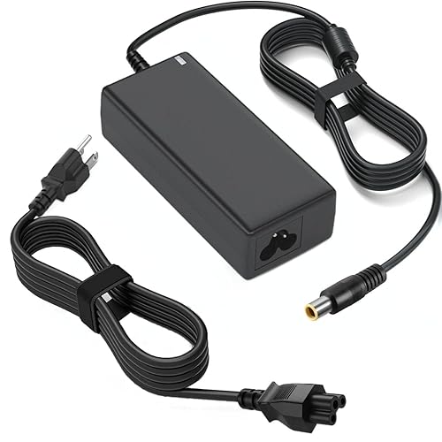 DC 19V Power Cord for LG Monitor, 6.6FT DC in Power Supply (for LG 32" 27" 24" 23" 22" 20" 19" Monitor/Ultrawide)