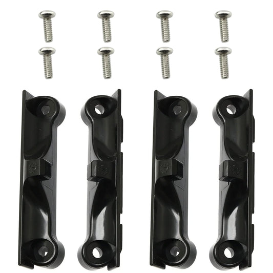 HUGJEPTTY CPU AM5 Bracket 2 Pairs with Screws?AM5 CPU Bracket Desktop Computer AMD Cooler Fan Brackets for AM5/AM4 Motherboard Cooler Stand Steel