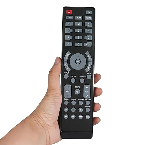 Replacement Remote Control fit for Insignia NS24E730A12B NS-F27C NS-L55X-10A NS-39L700A12 NS-L19Q-10A NS-24E340A13 NS-32E440A13 NS-40L240A13A LCD LED