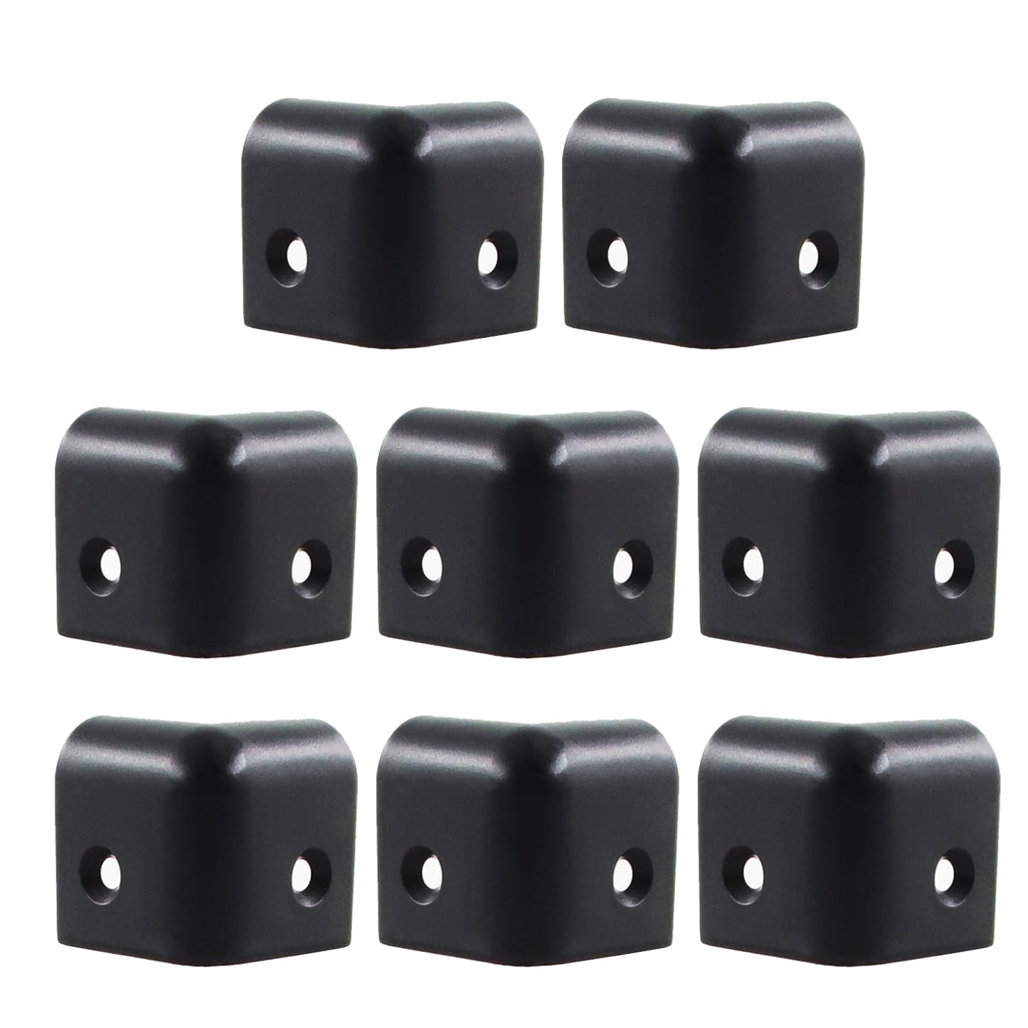 Boguish 8pcs Speaker Corner Protectors Speaker Corner 1.14'' Speaker Stackable Protectors Corner Wrap Enclosure Protection