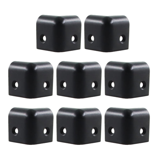 Boguish 8pcs Speaker Corner Protectors Speaker Corner 1.14'' Speaker Stackable Protectors Corner Wrap Enclosure Protection