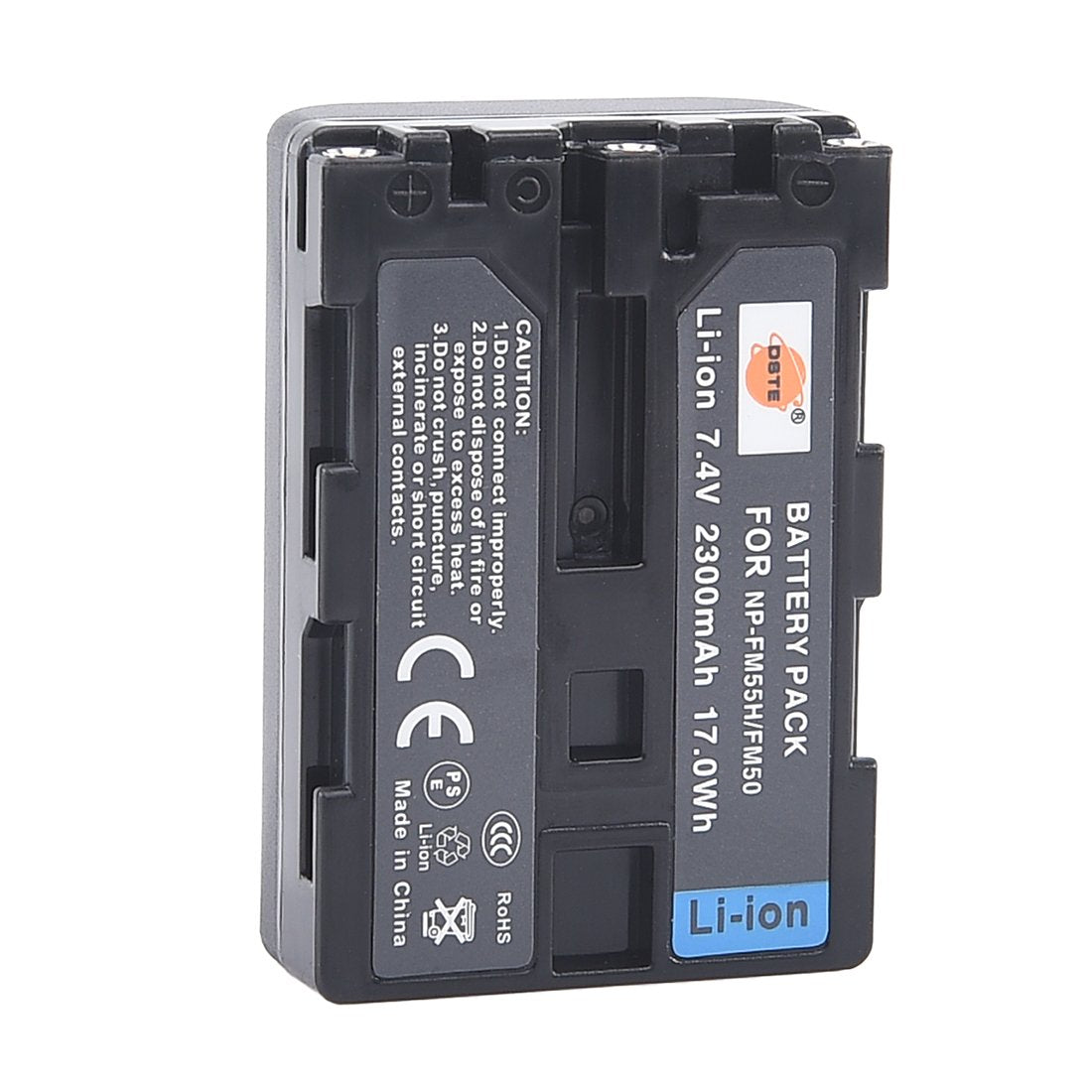 DSTE Replacement for NP-FM50 Li-ion Battery Compatible Sony CCD-FRV DCR-PC DCR-TRV DCR-DVD DSR-PDX GV HVL Series Camera Camcorder as NP-FM30 NP-FM51