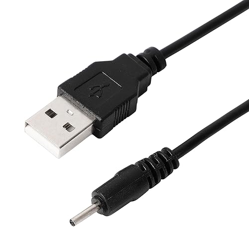 uxcell USB Replacement Charger Cable, Fast Charging Cord DC 2mm Small Pin, Flexible Plug Barrel Connector 70cm Portable Cable for Nokia N78 N79 5230