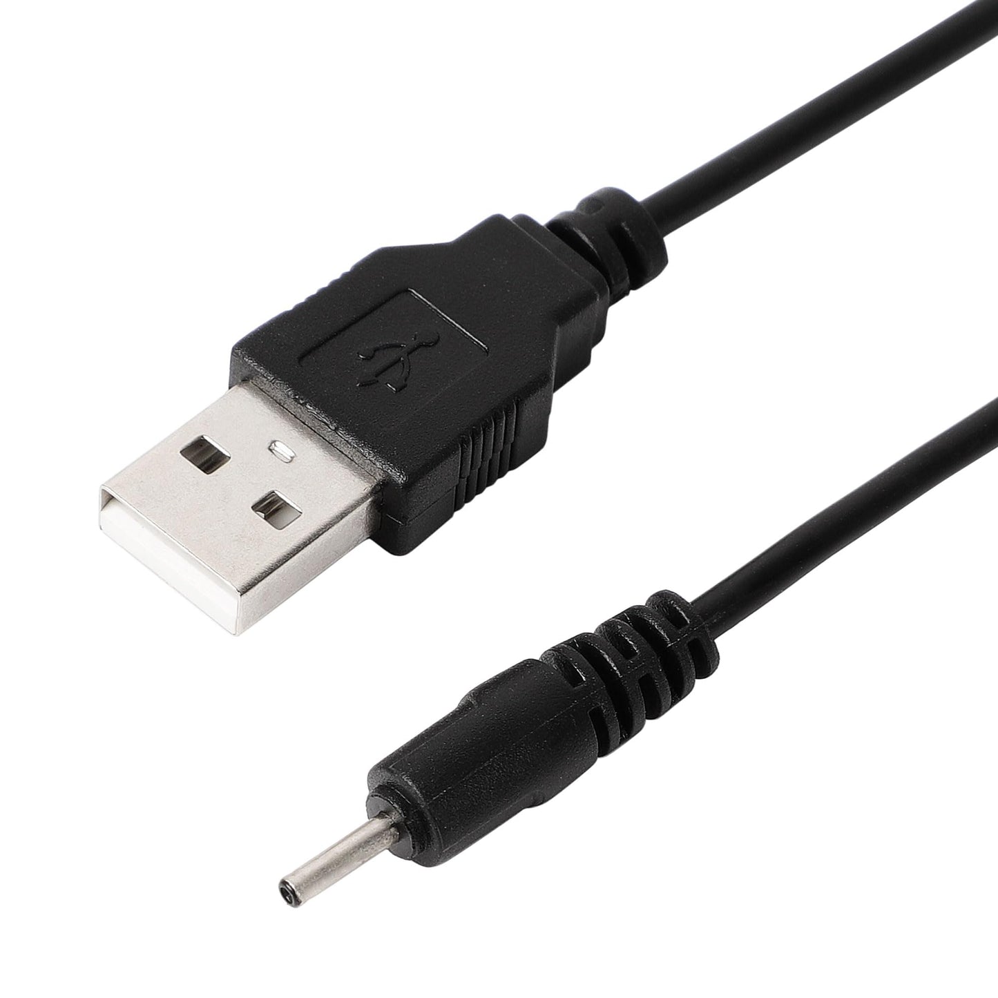uxcell USB Replacement Charger Cable, Fast Charging Cord DC 2mm Small Pin, Flexible Plug Barrel Connector 70cm Portable Cable for Nokia N78 N79 5230