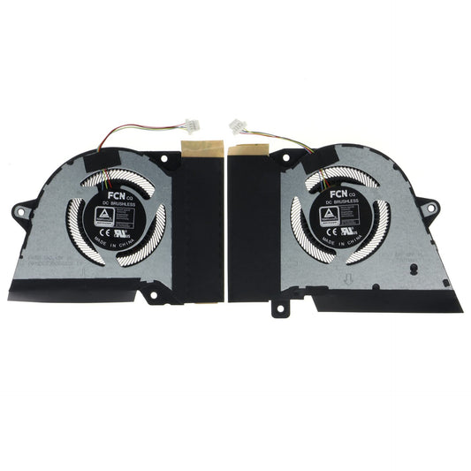 Replacement CPU & GPU Cooling Fan for ASUS ROG Zephyrus G14 GA401QE GA401QH GA401QM GA401IHR GA401Q GA401QM GA401QC 12V FN58 FNNW 13NR05S0AP0101