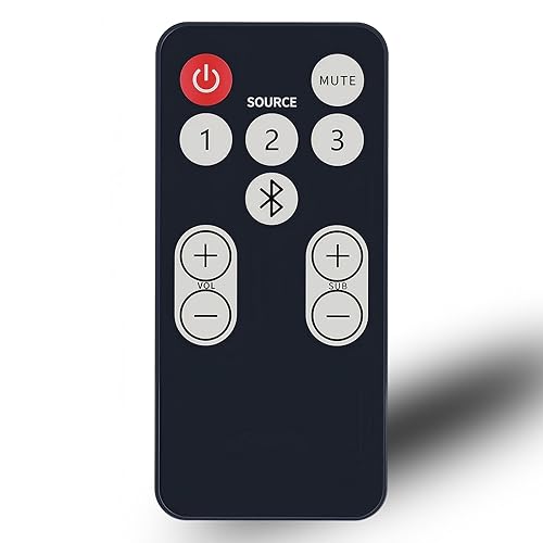 Replacement Remote Control Compatible for Polk Audio Surroundbar Digital one-Step Sound Bar Speaker System