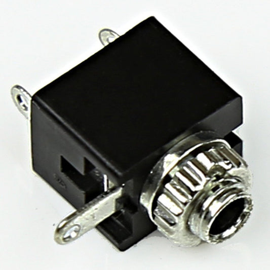 2.5mm Mono TS Female Socket with Switch, Panel Mount Solder Audio Jack, 4 Pack