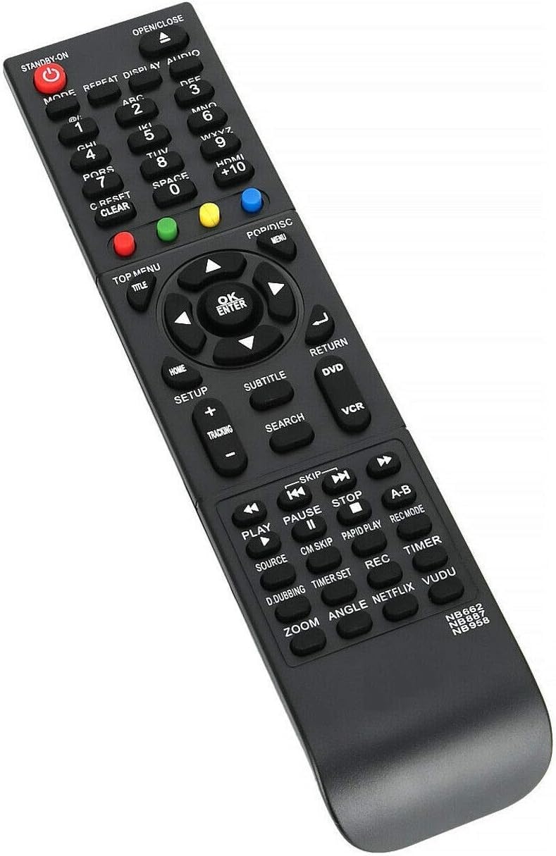 New NB887UD NB887 Remote for Magnavox DVD VCR MDR161V RZV427MG9 ZV427MG9