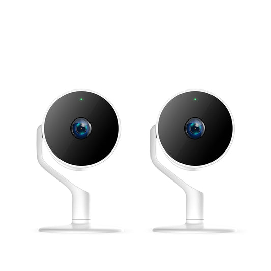 Wi-Fi Wireless Smart IP Camera with Dedicated Mobile App, Full HD 1080P, Indoor IP Camera with Night Vision, Two Way Audio Video, SD Card and Cloud