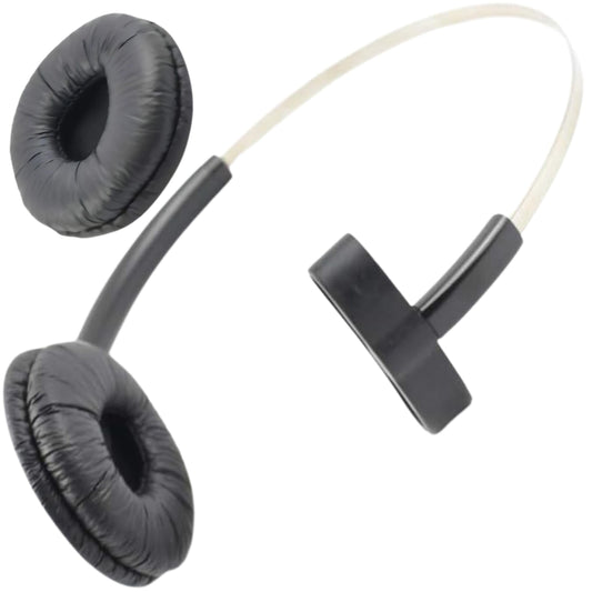 for Plantronics Standard Headband 84605 + Extra Cushion Replacement Over-The-Head Headset for Savi CS540 W740 W745 W440 W740-M C054 CS540XD 8240 8245