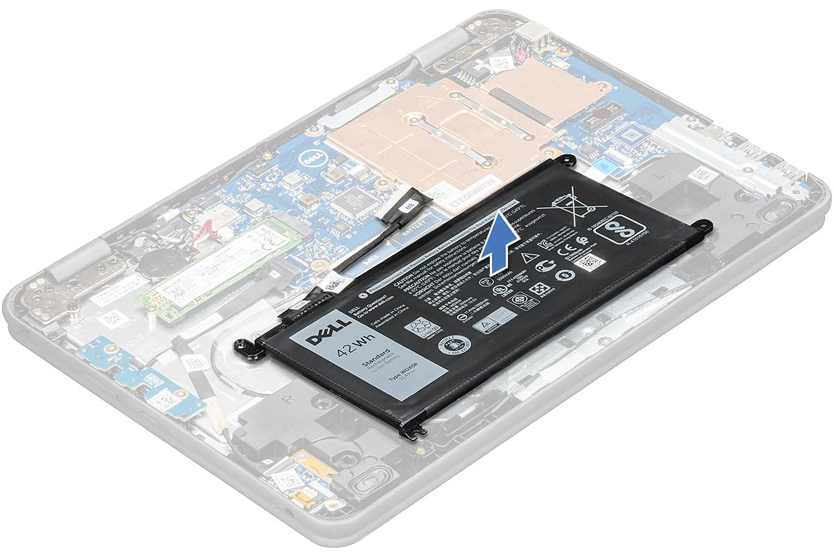 DELL WDX0R 11.4V 42Wh 3-Cell battery For DELL Inspiron 5368 5378 5379 5565 5567 5568 5570 5580 5575 5578 5579 5584 5765 5767 5770 5775 7368 7375 7378