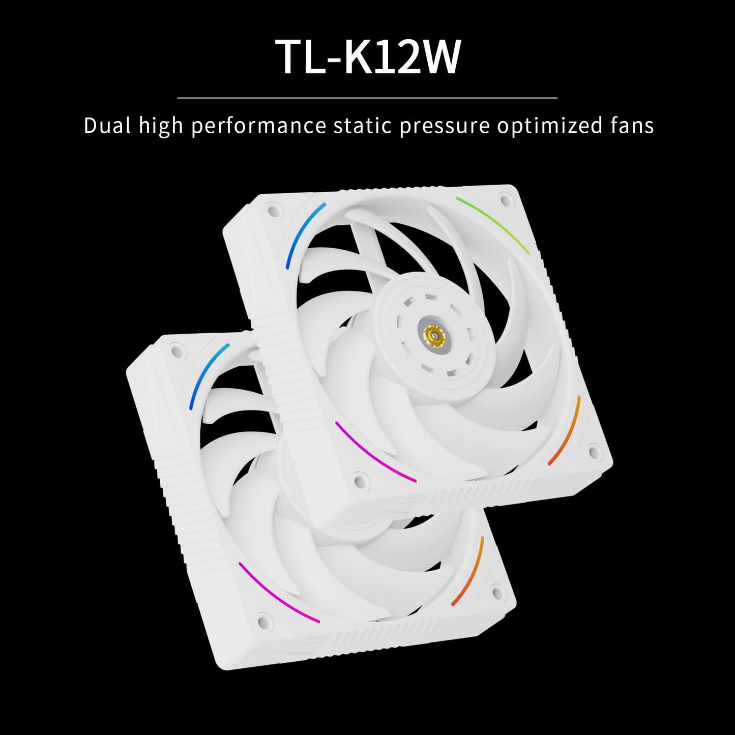 Thermalright Peerless Assassin 120 Vision MAX ARGB White CPU Air Cooler, Twin Tower Radiator 2150RPM,480x854 Resolving Power IPS Screen