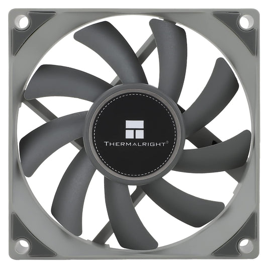 Thermalright TL-8015 CPU Fan, High Performance Case Cooler 2200RPM,Low Noise 23.3dBA,4-PIN PWM Cooling Fan(80mm, Gray)