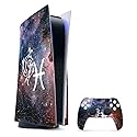 MightySkins Gaming Skin for PS5 / Playstation 5 Bundle - Pisces | Protective Viny wrap | Easy to Apply and Change Style | Made in The USA