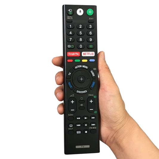Voice Replacement Remote Control RMF-TX300P RMFTX3100P Compatible for Sony Android TV KD-43X8000E KD-43X7500E 149332112