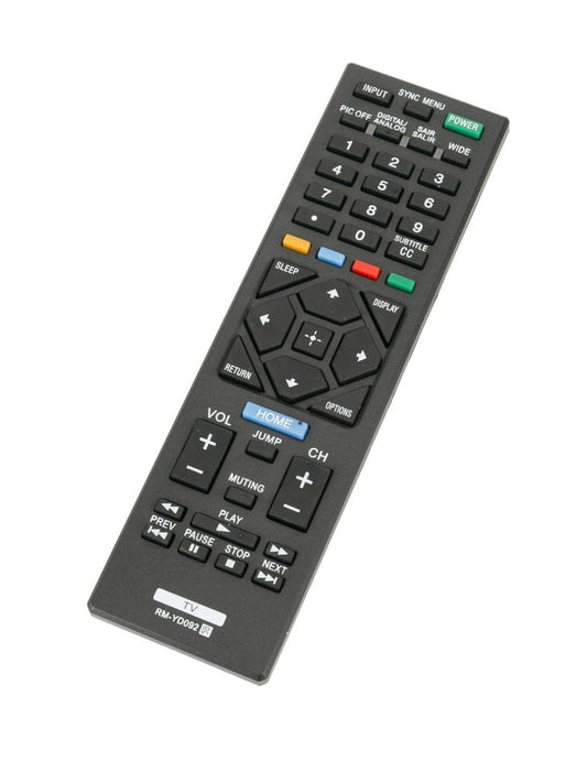 New RM-YD092 Replace Remote Control for Sony LCD TV KDL-32R400A KDL-40R450A KDL-46R450A